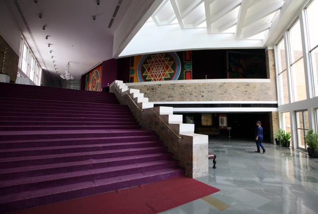 The NCPA foyer has priceless artwork. (Kunal Patil/HT photo) The NCPA foyer has priceless artwork. (Kunal Patil/HT photo)