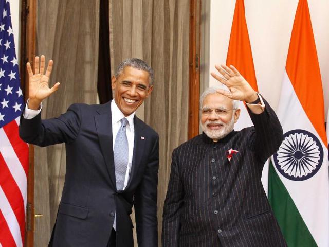 Obama is likely to focus on climate change in his bilateral talks with PM Modi. (HT File Photo) Obama is likely to focus on climate change in his bilateral talks with PM Modi. (HT File Photo)