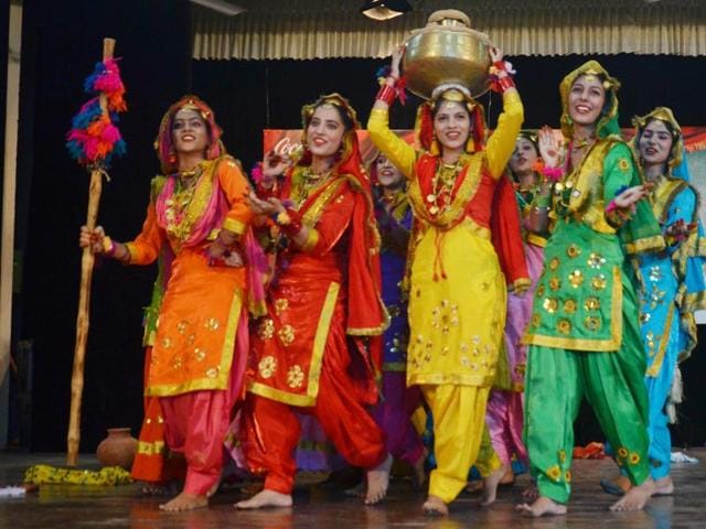 The festival is a four-day event in which various  competitions are held.  (Sameer sehgal/HT) 