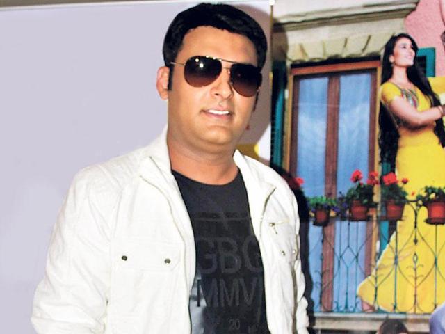 Kapil Sharma at the trailer of his Bollywood debut, Kis Kisko Pyaar Karun. (Photo: Yogen Shah)