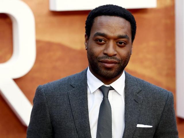 Actor Chiwetel Ejiofor arrives for the UK premiere of The Martian at Leicester Square in London. (REUTERS)