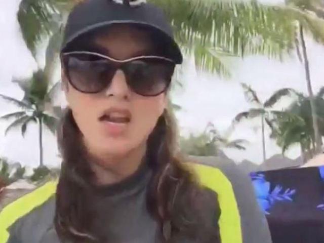 Sunny Leone goes gangsta for Dubsmash debut. (Photo: SunnyLeone/Twitter)
