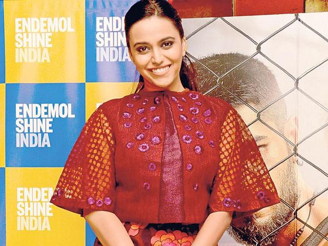 Swara Bhaskar spotted at a Mumbai screening. (Photo: Yogen Shah)