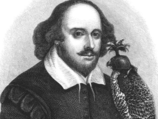 Shakespeare from the Chandos portrait. (PHOTO: Project Gutenberg’s The Ornithology of Shakespeare’) Shakespeare from the Chandos portrait. (PHOTO: Project Gutenberg’s The Ornithology of Shakespeare’)
