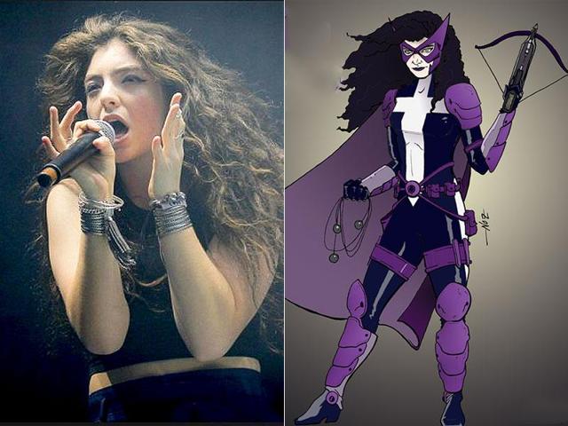 Lorde has been reimagined as Huntress.