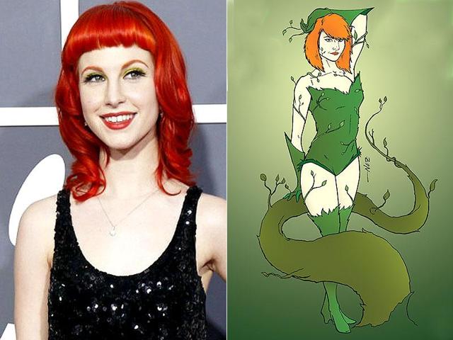 Hayley Williams as Poison Ivy.
