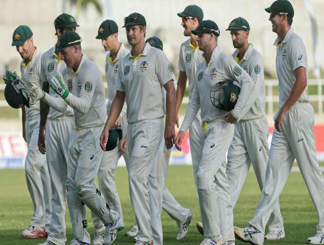 A file photo of the Australian Test team. The Australian team is due to play two Tests in Bangladesh in October. (AP Photo) A file photo of the Australian Test team. The Australian team is due to play two Tests in Bangladesh in October. (AP Photo)