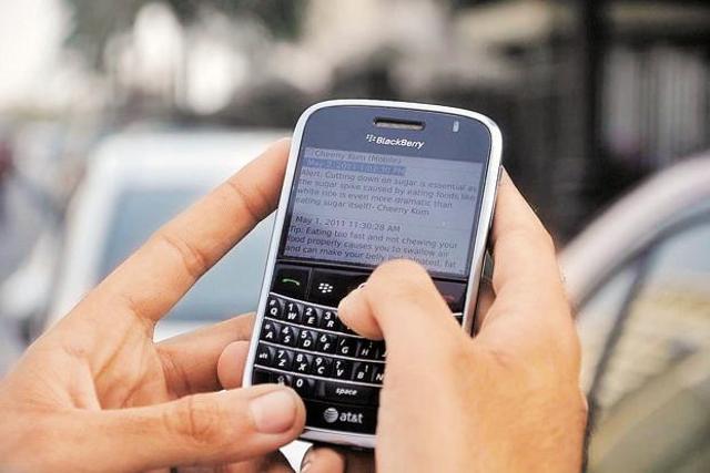 Misuse of mobile phone SMS and internet messaging service to spread malicious rumours with an intention to stoke communal tension and violent activity constitutes commission of offences . (Representative image)