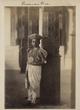 Scowen &amp; Co. ‘Governor’s Page’ Albumen Print, 1880s, 145 x 101 mm