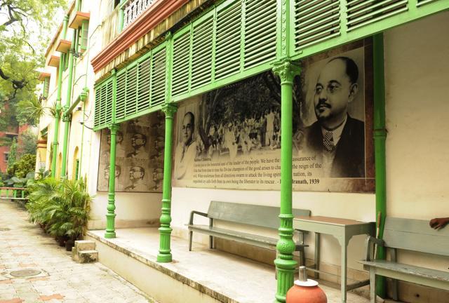 Netaji Bhawan, the house where Netaji Subhas Chandra Bose stayed before his historic ‘escape’ on January 16 - 17 of 1941. (HT Photo/ Samir Jana)