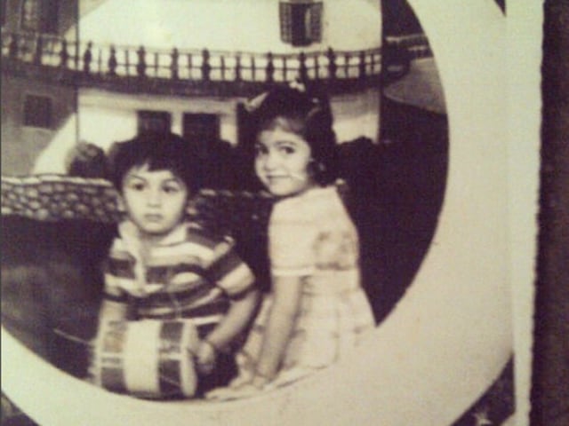 Yesterday once more: An old picture of Ranbir with sister Riddhima. The Bollywood actor turned 33 on Monday. (Instagram/@Neetu54)