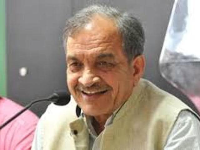 Union minister of rural development and panchayati raj Chaudhary Birender Singh. (HT Photo) Union minister of rural development and panchayati raj Chaudhary Birender Singh. (HT Photo)