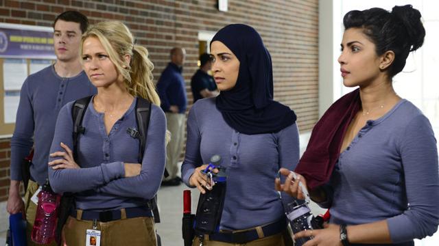 Priyanka Chopra in a still from Quantico. (YOUTUBE) Priyanka Chopra in a still from Quantico. (YOUTUBE)