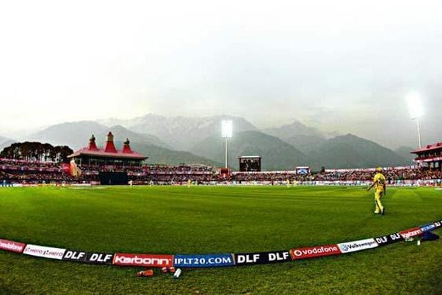 The stadium located at Dharamshala is one of the most picturesque venues in the country. (Livemint Photo)