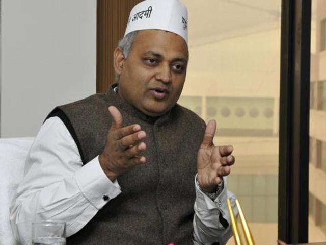 Supreme Court has rejected AAP MLA Somnath Bharti’s bail plea and asked him to surrender. (HT File Photo) Supreme Court has rejected AAP MLA Somnath Bharti’s bail plea and asked him to surrender. (HT File Photo)