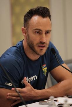South African Twenty20 cricket team captain, Faf du Plessis speaks during a press conference in New Delhi. (AP Photo) South African Twenty20 cricket team captain, Faf du Plessis speaks during a press conference in New Delhi. (AP Photo)