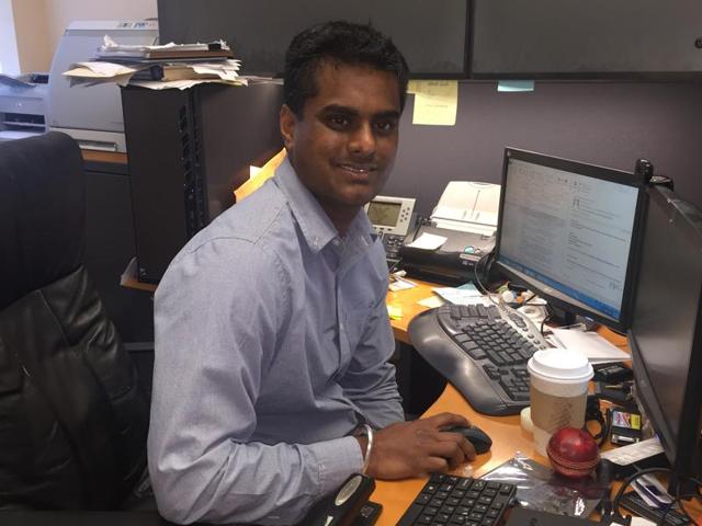 Daniel Carder ( L) and Arvind Thiruvengadam (R) are part of the CAFEE team that tested three European passenger diesel cars in the US.(HT Photo) Daniel Carder ( L) and Arvind Thiruvengadam (R) are part of the CAFEE team that tested three European passenger diesel cars in the US.(HT Photo)
