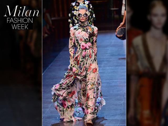 Dolce & Gabbana: Prints that represent flowers, fruits, landscapes and objects are heavily present, as are beach accessories from sandals to sunglasses. Dolce & Gabbana: Prints that represent flowers, fruits, landscapes and objects are heavily present, as are beach accessories from sandals to sunglasses.