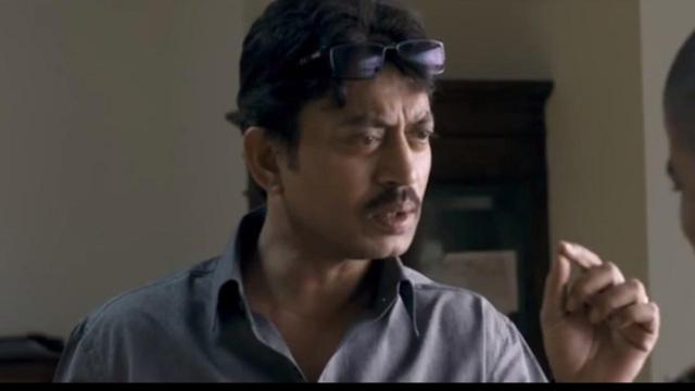 Irrfan Khan in a still from Talvar. (YOUTUBE) Irrfan Khan in a still from Talvar. (YOUTUBE)