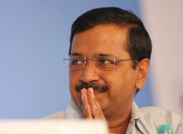 File photo of Delhi chief minister Arvind Kejriwal. He has been targeting Modi’s flagship ‘Make in India’ project with his ‘Make India’ pitch, stressing that the country should first focus on infrastructure development. (Raj K Raj /Hindustan Times) File photo of Delhi chief minister Arvind Kejriwal. He has been targeting Modi’s flagship ‘Make in India’ project with his ‘Make India’ pitch, stressing that the country should first focus on infrastructure development. (Raj K Raj /Hindustan Times)