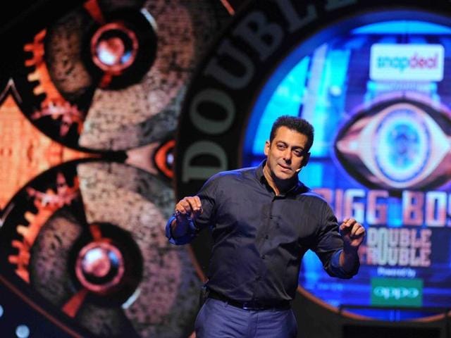 Salman Khan at the launch of Bigg Boss 9. (AFP)