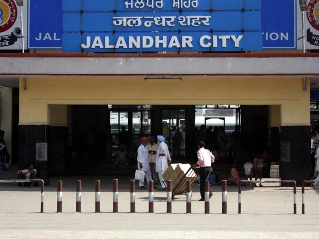 Railway station, Jalandhar. (HT File Photo) Railway station, Jalandhar. (HT File Photo)