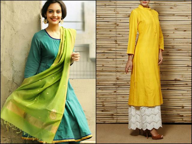 For a perfect day look, try these kind of dresses. (Fab India and Faaya) For a perfect day look, try these kind of dresses. (Fab India and Faaya)