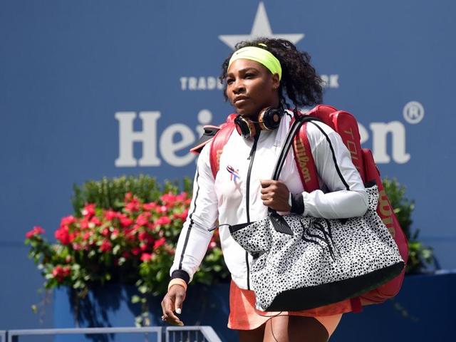 A picture taken on September 11, 2015, at the USTA Billie Jean King National Tennis Center in New York, shows Serena Williams of the US arriving to play against Roberta Vinci of Italy during their 2015 US Open Women's singles semifinals match. (AFP File Photo) A picture taken on September 11, 2015, at the USTA Billie Jean King National Tennis Center in New York, shows Serena Williams of the US arriving to play against Roberta Vinci of Italy during their 2015 US Open Women's singles semifinals match. (AFP File Photo)