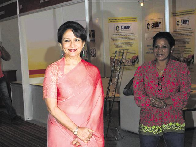 Sharmila Tagore at an event in Mumbai. (Yogen Shah)