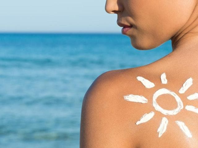 Most commercial sunblocks are good at preventing sunburn, but they can go below the skin’s surface and enter the bloodstream.(Shutterstock)