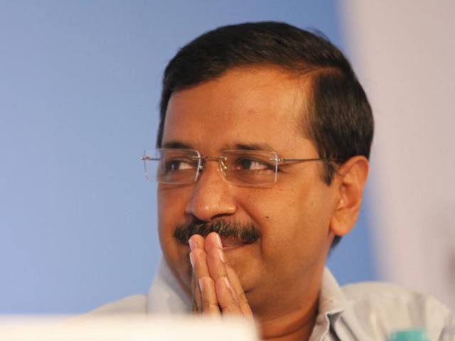 Delhi chief minister Arvind Kejriwal addressing CII 4th North India Investment Summit 2015 at Lalit Hotel, in New Delhi. (Raj K Raj/HT Photo) Delhi chief minister Arvind Kejriwal addressing CII 4th North India Investment Summit 2015 at Lalit Hotel, in New Delhi. (Raj K Raj/HT Photo)