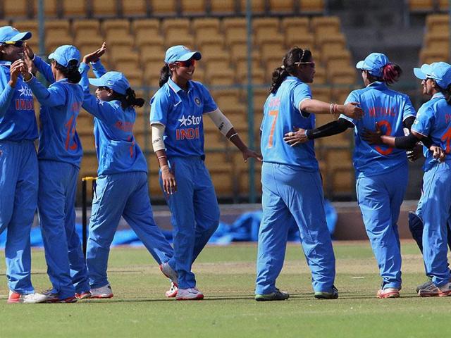A file photo of the Indian women’s cricket team. The Indian eves are fourth in the ICC’s latest multi-format (PTI Photo) A file photo of the Indian women’s cricket team. The Indian eves are fourth in the ICC’s latest multi-format (PTI Photo)
