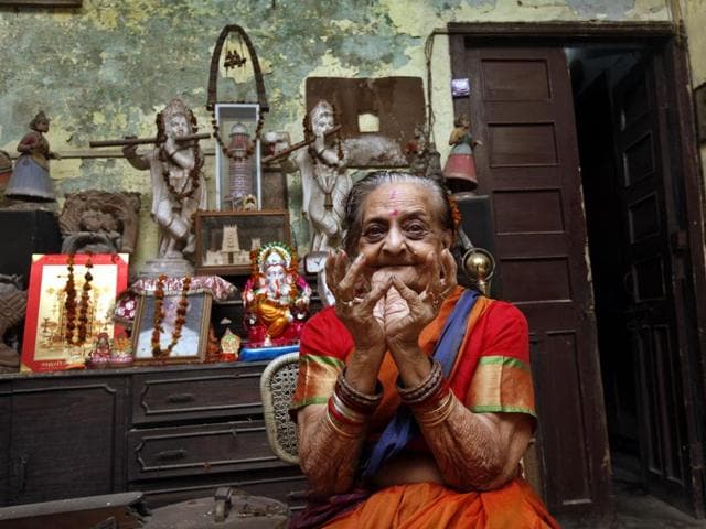 Tara Balgopal was one of India’s most loved danseuse, honouring whom the government had released a postal stamp in 1975.(Arun Sharma/HT Photo) Tara Balgopal was one of India’s most loved danseuse, honouring whom the government had released a postal stamp in 1975.(Arun Sharma/HT Photo)