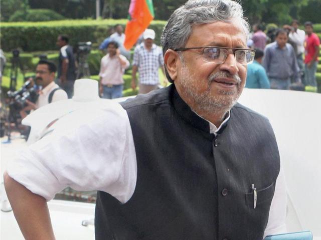Bihar BJP leader Sushil Modi. (PTI File Photo) Bihar BJP leader Sushil Modi. (PTI File Photo)