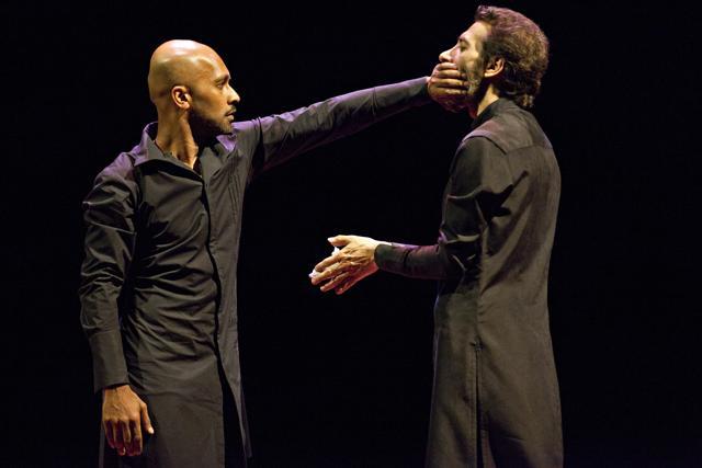 Akram Khan (right) a contemporary kathak dancer, teams up with Israel Galvan (left) to showcase sacred symbols from Indian and Spanish culture (Jean Louis Fernandez)