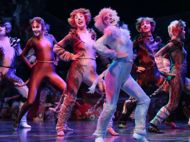 The story is set amongst a larger-than-life junkyard and is alive with other favourite feline characters such as Rum Tum Tugger and Mr Mistoffelees. (AFP)