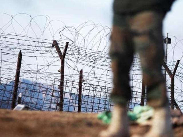 File photo of an Indian army soldier patrolling near the line of control after a reported ceasefire violation in Mendhar, Poonch district, about 210 kilometers from Jammu. Pakistan raked up the issue of Kashmir at the UNGA in 2015. (AP Photo) File photo of an Indian army soldier patrolling near the line of control after a reported ceasefire violation in Mendhar, Poonch district, about 210 kilometers from Jammu. Pakistan raked up the issue of Kashmir at the UNGA in 2015. (AP Photo)