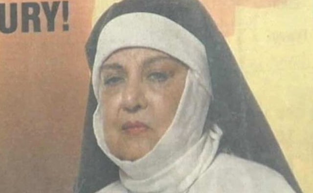 A still from the play ‘Agnes of God’. (Twitter) A still from the play ‘Agnes of God’. (Twitter)