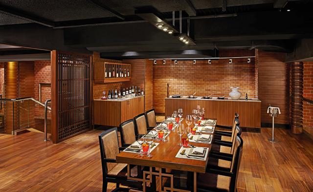 At the top end of the market, the shift to Asian (rather than purely Japanese and Chinese) flavours is probably epitomised by the runaway success of Pan Asian (above) in Chennai.