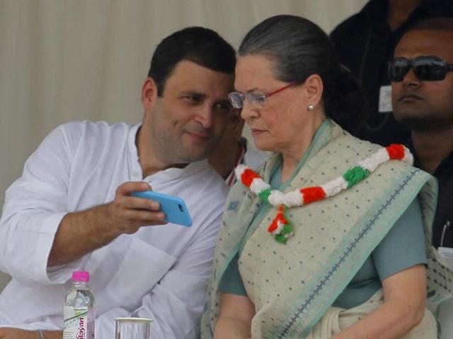 Top Congress leaders would be holding election rallies in all 41 constituencies where the party is fielding candidates for the elections. (Arvind Yadav/HT file photo) Top Congress leaders would be holding election rallies in all 41 constituencies where the party is fielding candidates for the elections. (Arvind Yadav/HT file photo)
