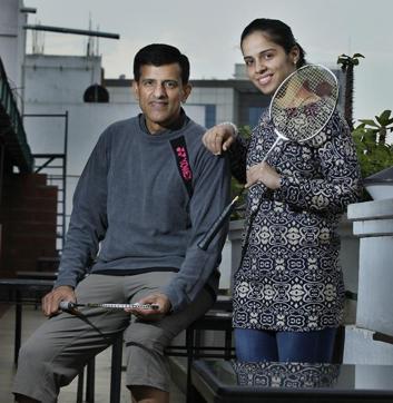 Shifting from Hyderabad to Bangalore and training under Vimal Kumar has worked out beautifully for Saina. (Photo by Raj K Raj/Hindustan Times) Shifting from Hyderabad to Bangalore and training under Vimal Kumar has worked out beautifully for Saina. (Photo by Raj K Raj/Hindustan Times)