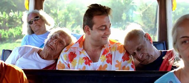 A still from Lage Raho Munnabhai. A still from Lage Raho Munnabhai.