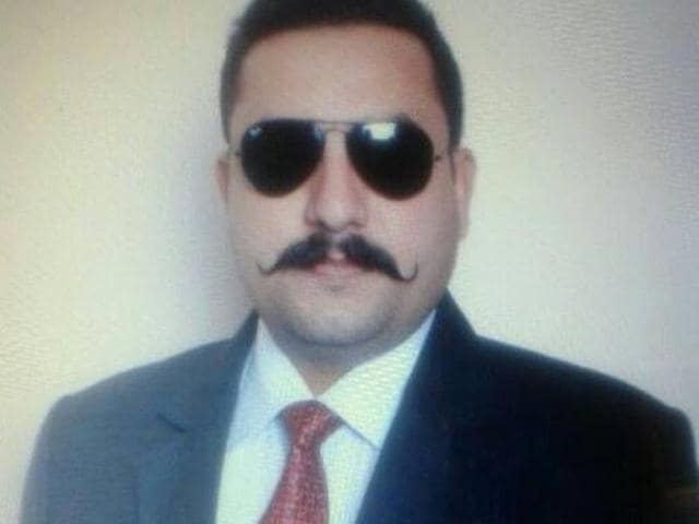 Bhullar was recently arrested by the Faridkot police for his alleged involvement in smuggling of drugs into jail. (HT Photo) Bhullar was recently arrested by the Faridkot police for his alleged involvement in smuggling of drugs into jail. (HT Photo)