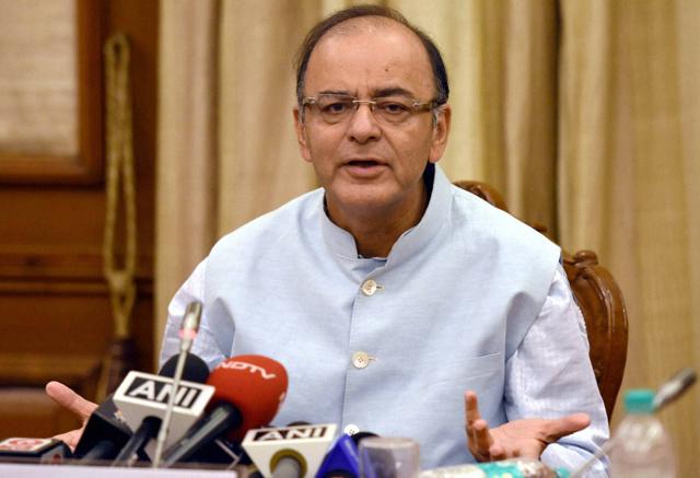 File photo of Finance Minister Arun Jaitley. The Congress on Thursday hit out at the minister for calling the protests by writers a manufactured revolt, saying his remark was “cynical and perverse.” (PTI file photo) File photo of Finance Minister Arun Jaitley. The Congress on Thursday hit out at the minister for calling the protests by writers a manufactured revolt, saying his remark was “cynical and perverse.” (PTI file photo)