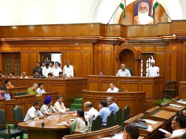 A committee set up by Delhi Assembly Speaker Ram Niwas Goel has suggested raising the basic salary of legislators from the current Rs 12,000 to Rs 50,000. (PTI File Photo) A committee set up by Delhi Assembly Speaker Ram Niwas Goel has suggested raising the basic salary of legislators from the current Rs 12,000 to Rs 50,000. (PTI File Photo)