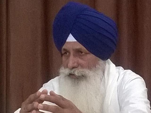 Giani Mal Singh. (HT Photo) Giani Mal Singh. (HT Photo)