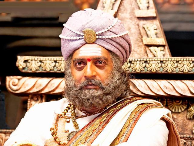 Veteran actor Prakash Raj will be seen as Kakatiya kingdom’s prime minister Shivadevayya. (Rudhramadevi3D/Facebook)