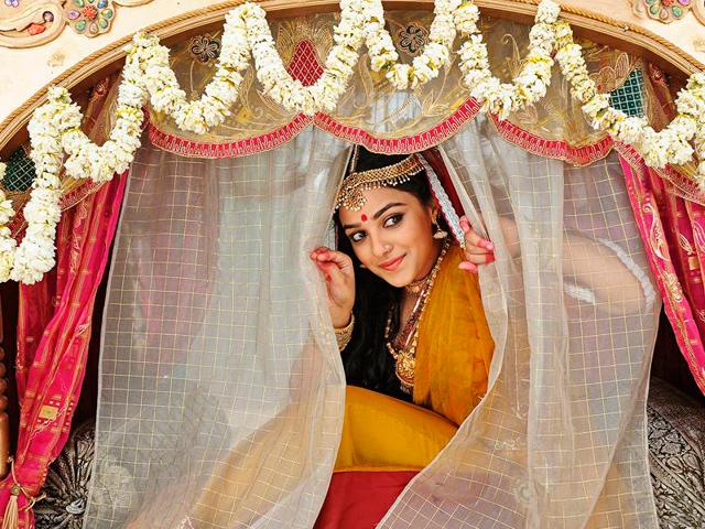 O Kadhal Kanmani actor Nithya Menen will be seen in a small role as Muktamba, one of Rudhramadevi’s friends. (Rudhramadevi3D/Facebook)