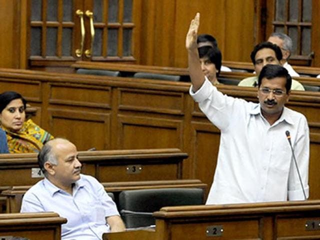 Delhi CM Arvind Kejriwal would be advised to handle the recommendation of pay hike of MLAs carefully, given the flak his government is facing over handling dengue and crisis with the Centre and other issues. (HT File Photo) Delhi CM Arvind Kejriwal would be advised to handle the recommendation of pay hike of MLAs carefully, given the flak his government is facing over handling dengue and crisis with the Centre and other issues. (HT File Photo)