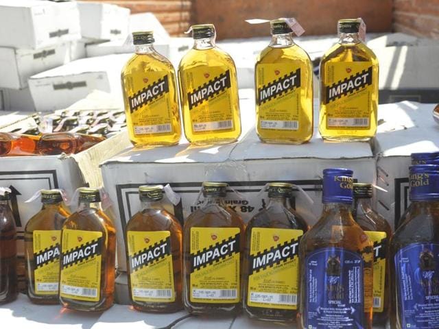 HAM leaders have accused Nitish Kumar of pushing rural people into excessive alcoholism, ruining scores of families and risking the lives of women. (HT Photo) HAM leaders have accused Nitish Kumar of pushing rural people into excessive alcoholism, ruining scores of families and risking the lives of women. (HT Photo)